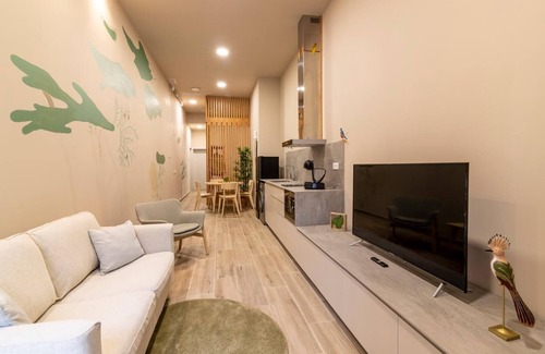 Morvedre Apartment | Gardens '03 Eternal Cedar' by Art Lofts