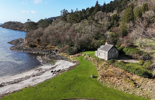 Lochgilphead Cottage | Gardens Cottage on Ellary Estate, Gate Leading Straight on to the Beach