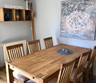 Burg auf Fehmarn House | Garten, Sonnenterrasse und Strandkorb