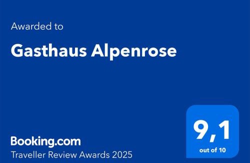Ausserfererra Hotel | Gasthaus Alpenrose