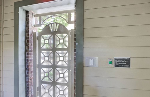 New Pathways House | Gated Cozy & Rustic in MED District w/Terrance