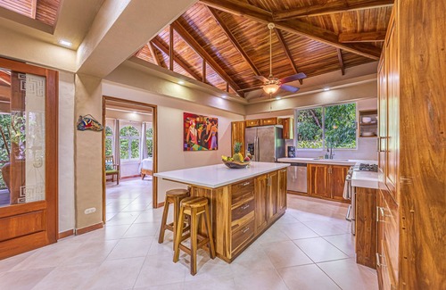 Manuel Antonio House | Gated Jungle Home: Security, 2 King Suites, Pool