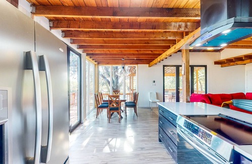 Princeton Cabin | Gated Ranch Home on 5 Acres with Lavon Lake Access, ATV Trails, Petting Zoo