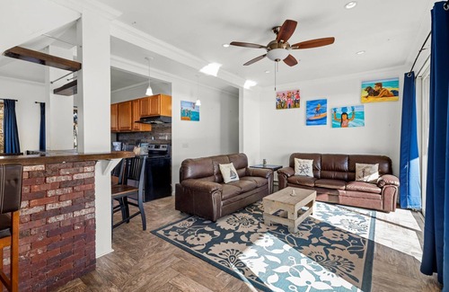 Ocean Bay Park House | Gatsby's - Heated Plunge Pool & Hot Tub in OBP, Sleeps 26, Steps From The Beach