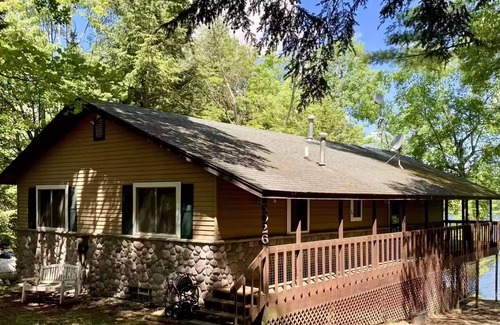 Frederic House | Gaylord Area Quiet Family Friendly Lake Front Home Near Snowmobiles