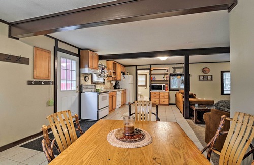 Gaylord House | Gaylord Home w/Fire Pit - 3 Mi to Otsego Lake!