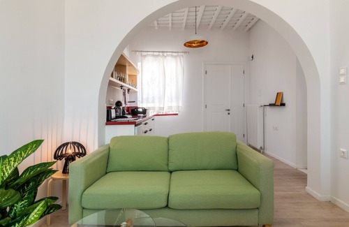 Mykonos Apartment | 'GaZìa'. Exquisite sea view apartment in Mykonos town.