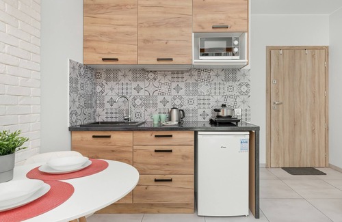 Zaspa Apartment | Gdańsk | Studio Grudziądzka, gym, balcony | Parking
