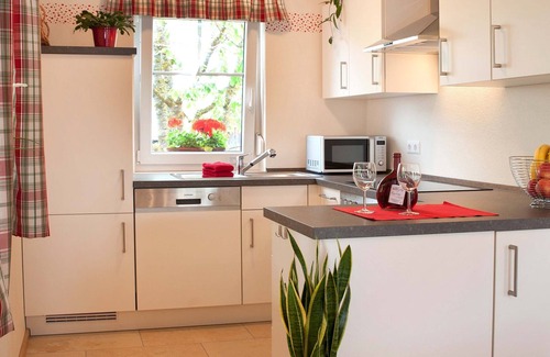 Feuchtwangen Apartment | Gemütlicher Aufenthalt mit eigener Terrasse.