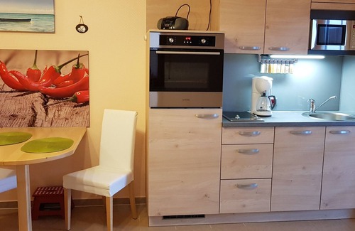 Ramsberg Apartment | Gemütliches 1-Zimmer-App. für 2 Pers. mit Freisitz & Blick auf Brombachsee