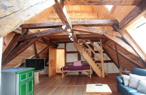 Litzendorf Apartment | gemütliches Apartment mit Galerie im Ferienhof