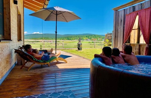 Freyung Ski Chalet | Gemütliches Bergchalet mit Sauna und Whirlpool