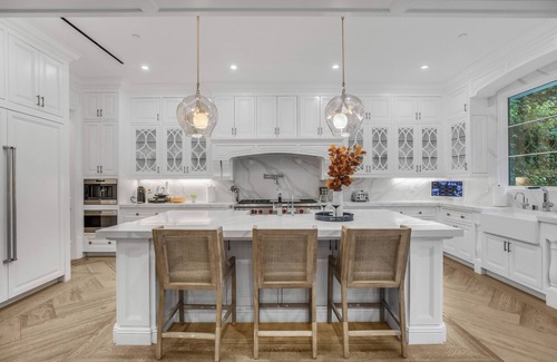 Melrose Villa | Genesee Ave Farmhouse - Contemporary Oasis with Pool and Theater
