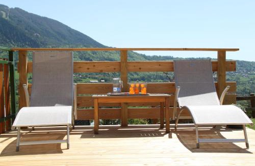 Saint-Jean-Saint-Nicolas Apartment | gentianes bleues