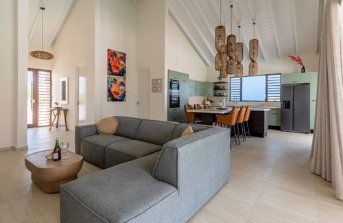 Grote Berg House | Gentle Breeze Oasis. Newly built home with swimming pool and stunning sea views