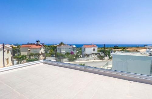 Cape Greko Villa | Geo Panoramic Villa Konnos - Pool, Game Room, Gym