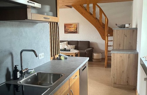 Bohmzwiesel Apartment | Geräumige Ferienwohnung mit Balkon, über 2 Ebenen, ca. 70 m2 groß.