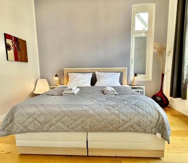 Burgeresch Apartment | Geräumiges City-Apartment mit 2 Badezimmer und Parkplätzen D46-OG