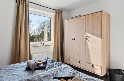 Großenbaum Apartment | Getaway Apartment mit Balkon - ruhig gelegen, ideal zum Wohlfühlen&Ankommen - Messe Düsseldorf&Essen - S-Bahn