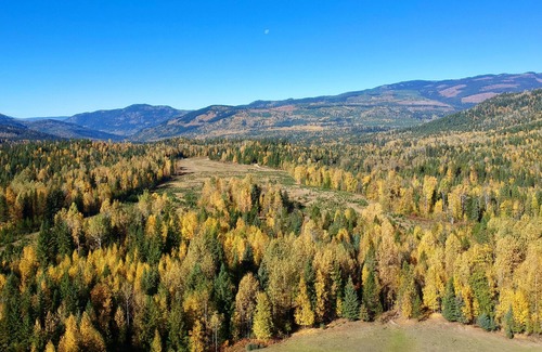 Barriere Cabin | Getaway log cabin on 160 acre Wilderness Ranch