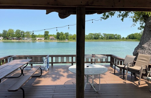 Bronson Cottage | Gilead Lakefront Cottage with Large Deck and Beautiful View