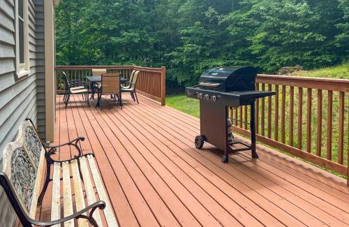 Gilford House | Gilford Home with Forest View, by Lake Winnepesaukee