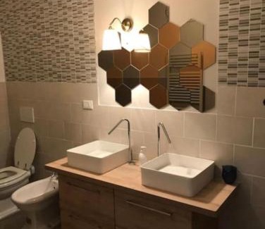 Borgo Panigale Apartment | Giraffe art Ducati BLQ apartment