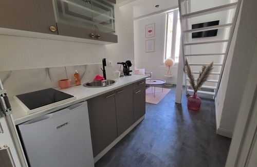 Saint-Assiscle Apartment | Girly T2 Neuf Clim Netflix Cosy Centre Ville Gare