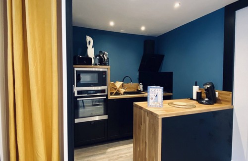 Grandcamp-Maisy Apartment | Gîte "Au bord des Embruns" 2 Pers in the heart of the Landing Beaches