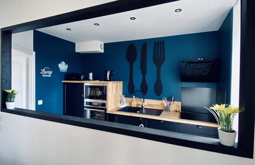 Grandcamp-Maisy Apartment | Gîte "Au bord des Embruns" 4 to 6 Pers in the heart of the Landing Beaches.