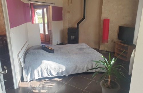 Noyant-Villages Other | Gîte Borely, with veranda, covered swimming pool