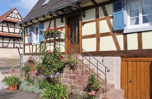 Hegeney Cottage | Gîte Catherine Maison Alsacienne up to 6 people classified 3 ears