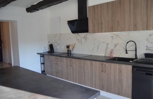 Pampelonne House | Gîte Enclos de la Rive 15 pers with private heated pool