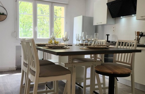 Marange-Silvange Apartment | Gite F3 Le Grand Cerf 2 steps from Amnéville