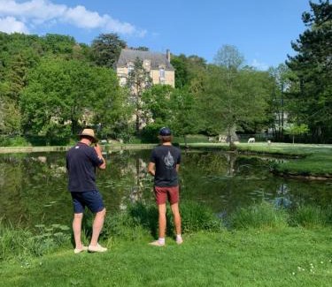 Saint-Paterne-Racan House | Gite La Maison Blanche Familiale Château La Roche Racan