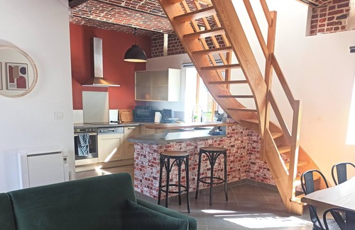 Phalempin House | Gîte "La Petite Cour" in the Heart of a Renovated Farm, Near the forest