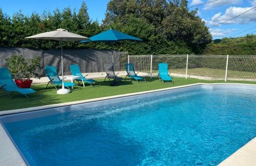 Lagorce Apartment | GITE LAVANDE avec piscine privée CLASSÉ 4 Étoiles
