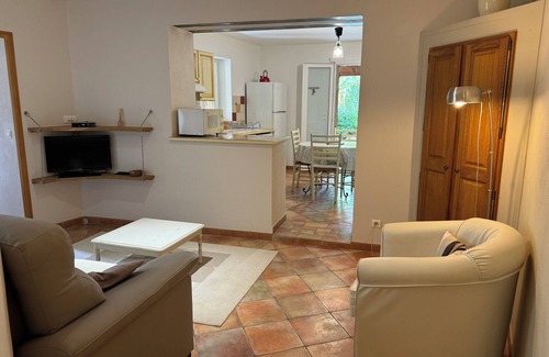Villedieu Apartment | Gite Le Murier 4 persons, swimming pool and garden in Villedieu en Provence !