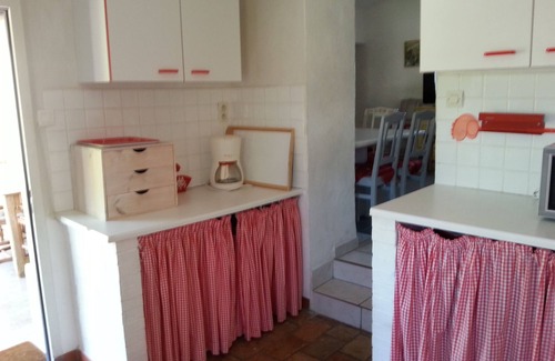Gagnieres Apartment | Gîte Pigne de Pin 5 people with swimming pool in a former silkworm