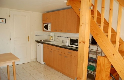 Erdeven Apartment | Gîte Roelan, ocean view at 700 m - Erdeven beach - studio with mezzanine -