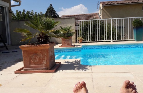 Saint-Maurice-d'Ibie Cottage | Gîte ROMARIN near Vallon Pont d'Arc with shared pool