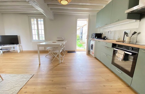 Gommecourt Cottage | Giverny, near : charming gîte, 3 bedrooms + garden