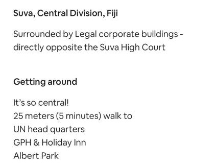 Suva Apartment | Gladstone Gem 2 - Suva CBD 2 Bedroom Apartment