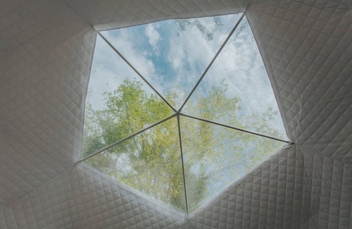 Cherry Log House | Glamp Blue Ridge - Dome 5, Lilith. Escape to a dome on the falls