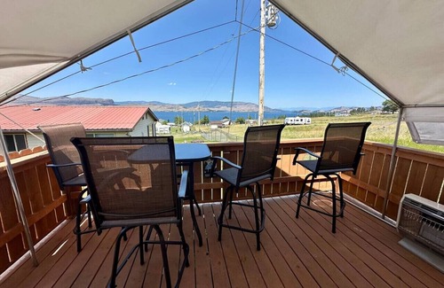Big Arm Apartment | GlampCamp - Luxury Wall Tent & Bathhouse