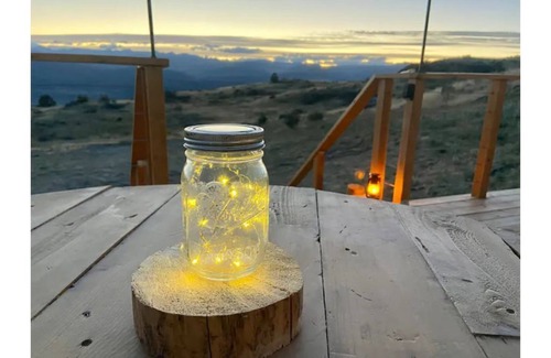 Tonasket RV Rental | Glamping Bell tent with amazing mountain views!