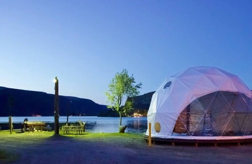 Coulee City House | Glamping Dome at Blue Lake in Coulee City (Site 37)