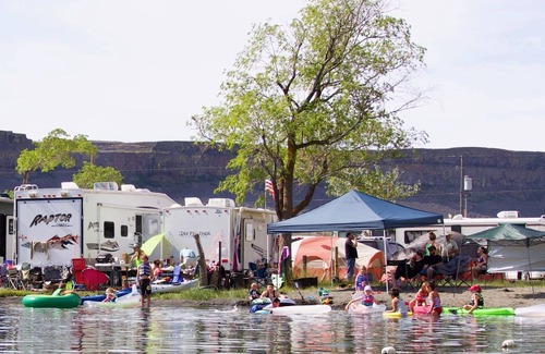 Coulee City House | Glamping Dome at Blue Lake in Coulee City (site 39)