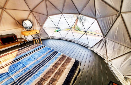 Coulee City House | Glamping Dome at Blue Lake in Coulee City (site 39)