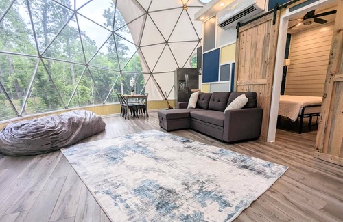 Coalmont Apartment | Glamping Dome at Getaway on Ranger Creek